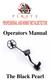 Operators Manual The Black Pearl
