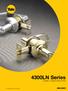 An ASSA ABLOY Group brand. 4300LN Series. Grade 2 Tubular Lever Locks