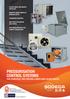 PRESSURISATION CONTROL SYSTEMS FOR STAIRCASES, FIRE-FIGHTING LOBBIES AND ESCAPE ROUTES CAN BE EASILY AND QUICKLY INSTALLED