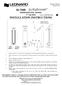 SS-7600 THERMOSTATIC MODEL INSTALLATION INSTRUCTIONS