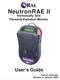NeutronRAE II. Intrinsically Safe Personal Radiation Monitor. User s Guide