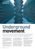 Underground movement