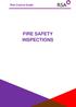 FIRE SAFETY INSPECTIONS