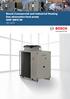 Bosch Commercial and Industrial Heating Gas absorption heat pump GHP AWO kW