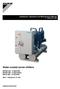 Water-cooled screw chillers. Installation, Operation and Maintenance Manual D KIMWC EN