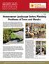 HG Homeowner Landscape Series: Planting Problems of Trees and Shrubs