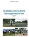 Draft Koonung Park Management Plan May 2016