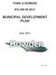 Town of Bowden Municipal Development Plan. Table of Contents