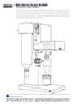 Mini Spray Dryer B-290 Technical data sheet