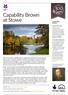 Capability Brown at Stowe