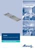 Krantz. Multifunction exposed ceiling AVACS. Cooling and heating systems