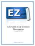 Life Safety Code Common Discepancies Course# LSC102. EZpdh.com All Rights Reserved
