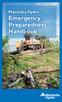 Manitoba Hydro Emergency Preparedness Handbook