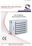 Aquamatic PZN - water unit heater