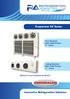 Evaporator E4 Series. Innovative Refrigeration Solutions. Floor Mounted Blast Chiller/Freezer F - Series