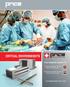 CRITICAL ENVIRONMENTS. Fully Integrated Systems for:  Operating Rooms, Isolation Rooms & Pharmacies