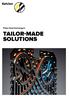 Plate Heat Exchangers TAILOR-MADE SOLUTIONS