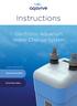 Instructions. Electronic Aquarium Water Change System. Replenishing Water. Extracting Water. Includes instructions for: