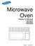 Microwave Oven. Owner s Manual SRH1230ZG SRH1230ZW SRH1230ZS CODE NO. : DE A