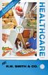 Foodservice Solutions HEALTHCARE