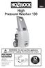 High Pressure Washer 130