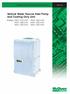 Vertical Water Source Heat Pump And Cooling Only Unit