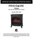 IMPORTANT INSTRUCTIONS & OPERATING MANUAL. Ottawa Retro style floor standing electric fireplace