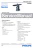 Service Manual. Wardrobe Care GC /07. Philips Consumer Lifestyle PRODUCT INFORMATION