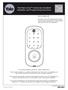 Yale Real Living Touchscreen Deadbolt Installation and Programming Instructions
