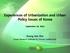 Experiences of Urbanization and Urban Policy Issues of Korea