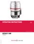 OPERATING INSTRUCTIONS HIPACE Turbopump. Translation of the original instructions PT 0240 BEN/H (1603)