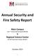 Annual Security and Fire Safety Report