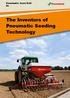 Pneumatic Seed Drill DL. The Inventors of Pneumatic Seeding Technology