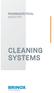 PHARMACEUTICAL INDUSTRY CLEANING SYSTEMS