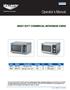 Operator s Manual HEAVY DUTY COMMERCIAL MICROWAVE OVENS ENGLISH