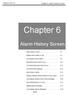 Chapter 6. Alarm History Screen. Otasuke GP-EX! Chapter 6 Alarm History Screen 6-0. Alarm History Screen 6-1. Display Alarm History in List 6-2