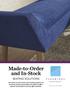 Made-to-Order and In-Stock SEATING SOLUTIONS