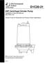 D1C HP Centrifugal Grinder Pump Installation & Service Manual with Parts List. Grinder Pump for Residential and Pressure Sewer Applications