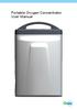 Portable Oxygen Concentrator User Manual