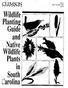 Wildlife Planting Guide and Native Wildlife Plants in South Carolina
