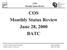 COS Monthly Status Review. June 28, 2000 BATC