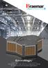 EnviroMagic. Low profile, ultra-high efficiency evaporative cooling for commercial and industrial applications