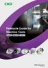 Products Guide for Machine Tools