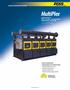MultiPlex INNOVATIVE COMPRESSED AIR SOLUTIONS LARGE CAPACITY TRUE-CYCLING TM REFRIGERATED COMPRESSED AIR DRYERS