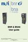 BNR & BNA6 User guide