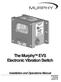 The Murphy EVS Electronic Vibration Switch. Installation and Operations Manual Section 20