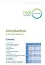 Introduction. Contents. to Alternative Refrigerants