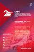 OPTOELECTRONIC SEPTEMBER 5-8, CHINA INTERNATIONAL EXPO SHENZHEN, CHINA ANNIVERSARY