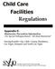 Facilities Regulations