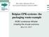 Belgian EPR-systems: the packaging waste example